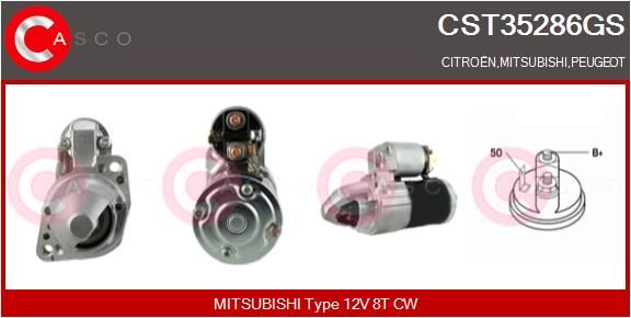 CASCO Стартер CST35286GS