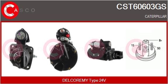 CASCO starteris CST60603GS