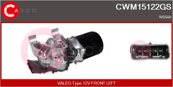 CASCO Двигатель стеклоочистителя CWM15122GS