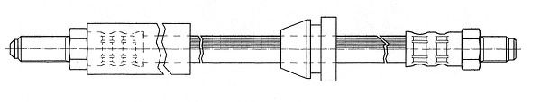 CEF stabdžių žarnelė 510314