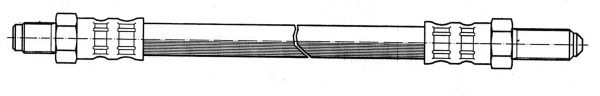 CEF Тормозной шланг 510489