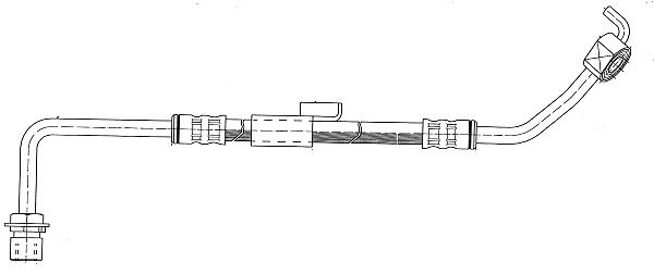 CEF Тормозной шланг 510547