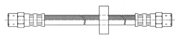 CEF stabdžių žarnelė 510587