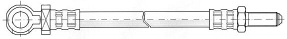 CEF Тормозной шланг 510690