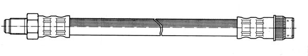 CEF stabdžių žarnelė 510712