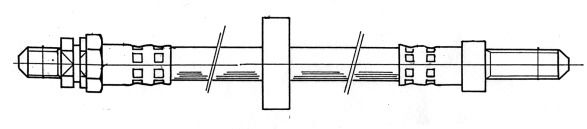 CEF stabdžių žarnelė 510915