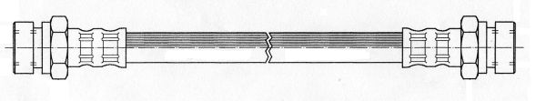 CEF stabdžių žarnelė 510942