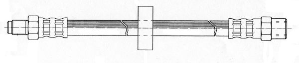 CEF stabdžių žarnelė 511047