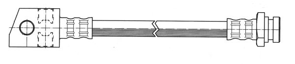 CEF stabdžių žarnelė 511286