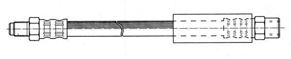 CEF stabdžių žarnelė 511396