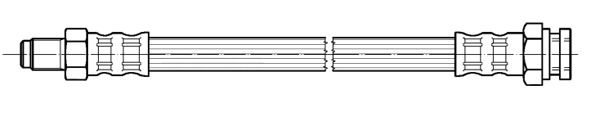 CEF Тормозной шланг 511524