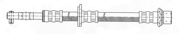 CEF stabdžių žarnelė 511531