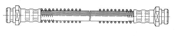 CEF stabdžių žarnelė 511539