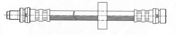 CEF stabdžių žarnelė 511559