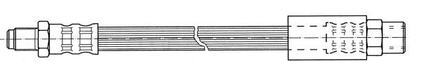 CEF stabdžių žarnelė 511566