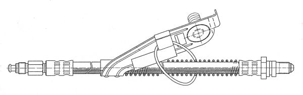 CEF Тормозной шланг 511636