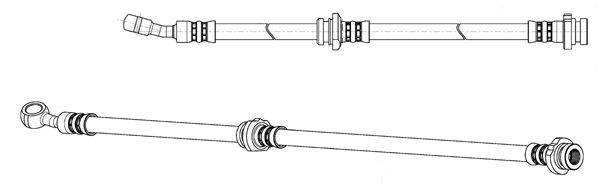 CEF Тормозной шланг 511733