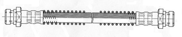 CEF stabdžių žarnelė 511828