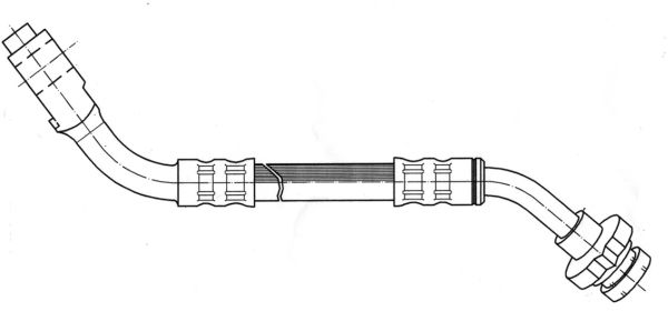 CEF Тормозной шланг 511829