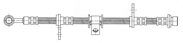 CEF stabdžių žarnelė 511848