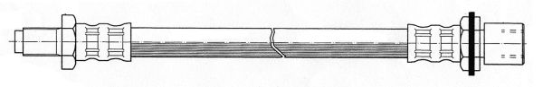 CEF Тормозной шланг 512010