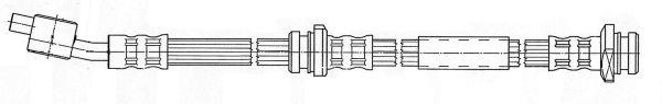 CEF Тормозной шланг 512098
