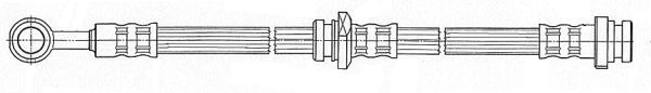 CEF stabdžių žarnelė 512104