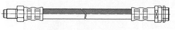 CEF stabdžių žarnelė 512264