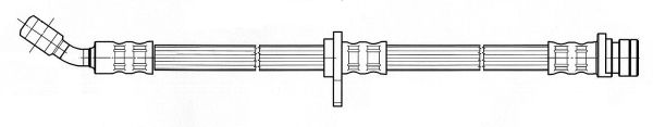 CEF Тормозной шланг 512293