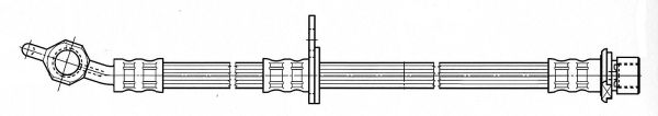 CEF stabdžių žarnelė 512343