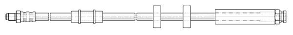 CEF Тормозной шланг 512351