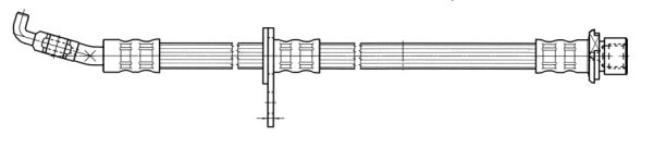 CEF stabdžių žarnelė 512366