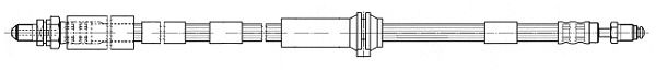 CEF Тормозной шланг 512372