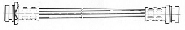 CEF Тормозной шланг 512483