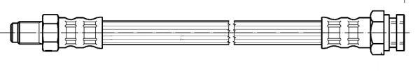 CEF Тормозной шланг 512513