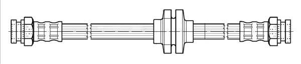 CEF Тормозной шланг 512549