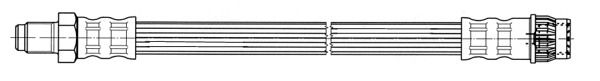 CEF stabdžių žarnelė 512550