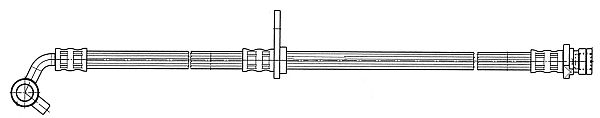 CEF stabdžių žarnelė 512569