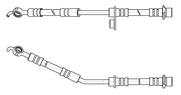 CEF stabdžių žarnelė 512724