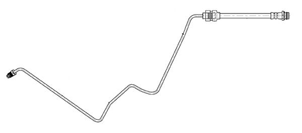 CEF Тормозной шланг 512745