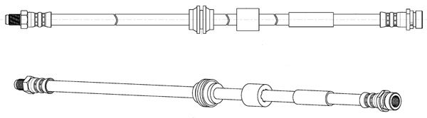 CEF stabdžių žarnelė 512804