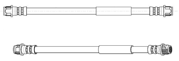 CEF Тормозной шланг 512818