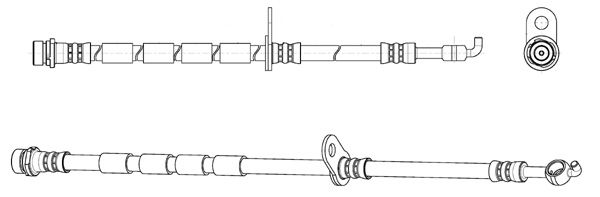 CEF stabdžių žarnelė 512959