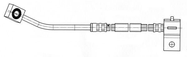 CEF Тормозной шланг 513294