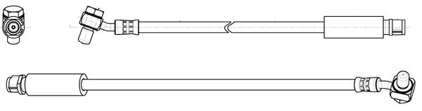 CEF stabdžių žarnelė 514526