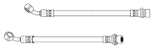 CEF stabdžių žarnelė 514530