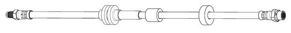 CEF Тормозной шланг 514596