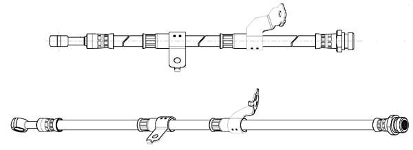 CEF stabdžių žarnelė 514624