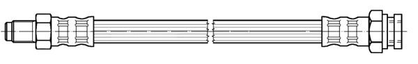 CEF Тормозной шланг 516971