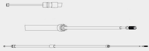 CEF trosas, stovėjimo stabdys BW02131